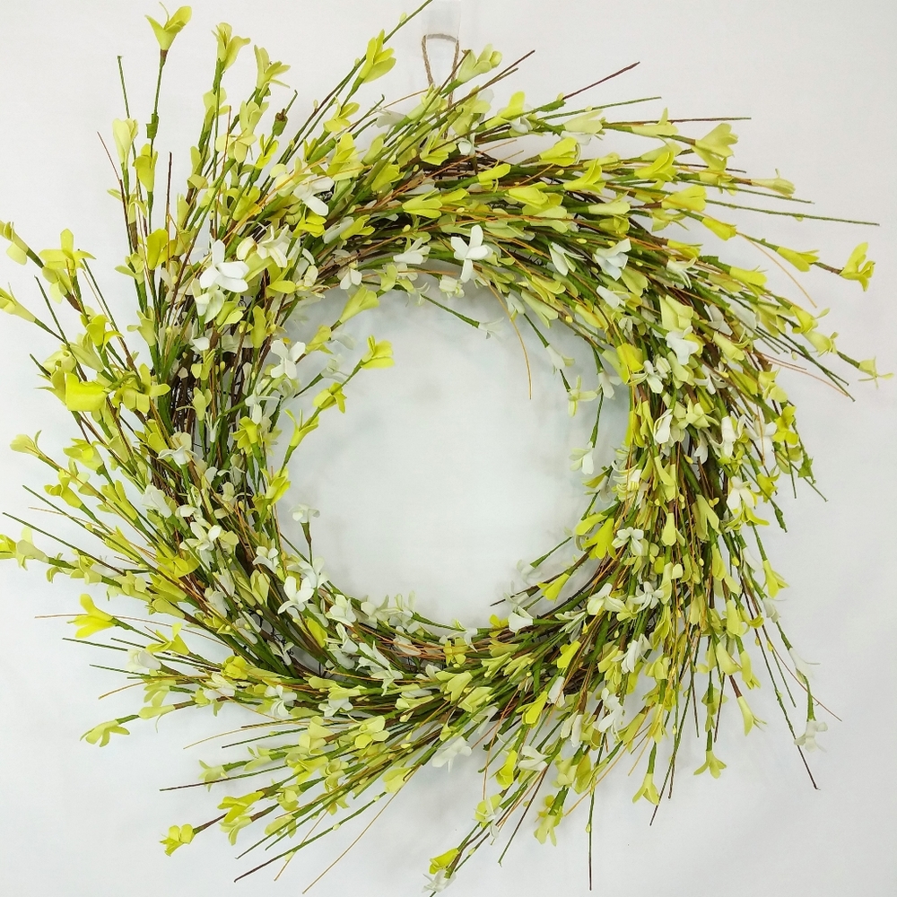 Yellow Floral Wreath